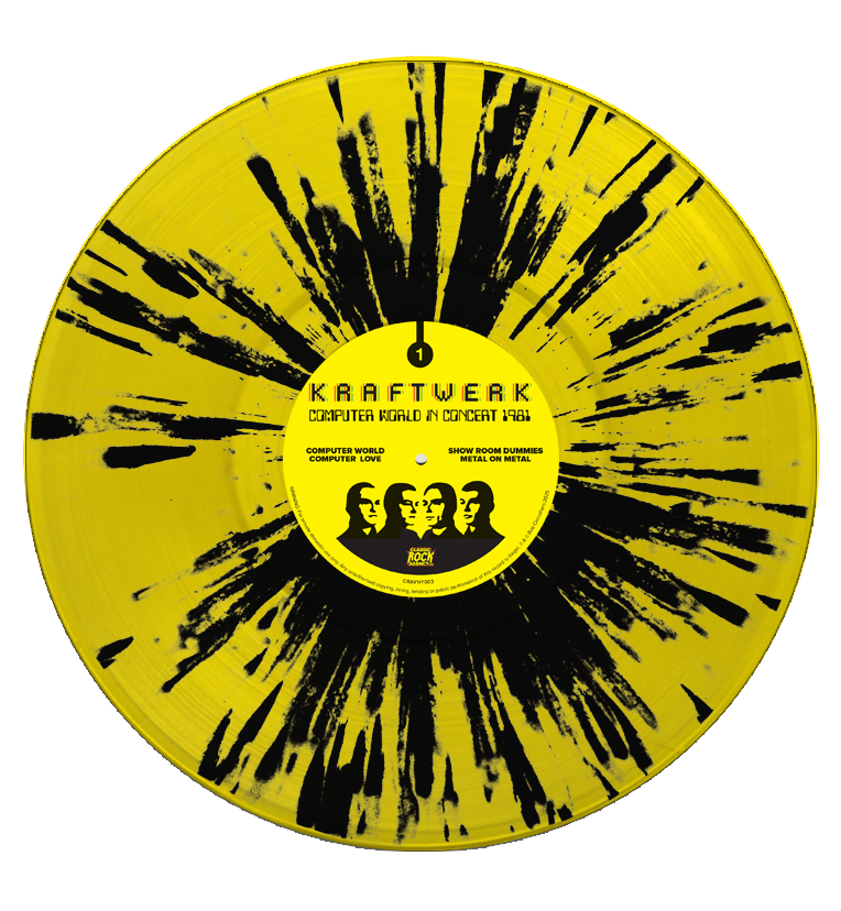 Kraftwerk - Computer World In Concert 1981 (Limited Edition Hand Numbered on Splatter Vinyl)