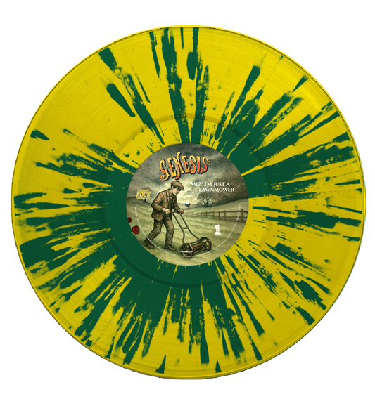 Genesis - Me? I'm Just A Lawnmower (Limited Edition Hand Numbered on Abstract Coloured Vinyl) Numbers 001 - 010