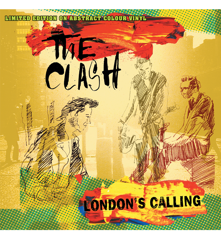The Clash – London's Calling (Limited Edition Hand Numbered On Abstract Colour Vinyl)