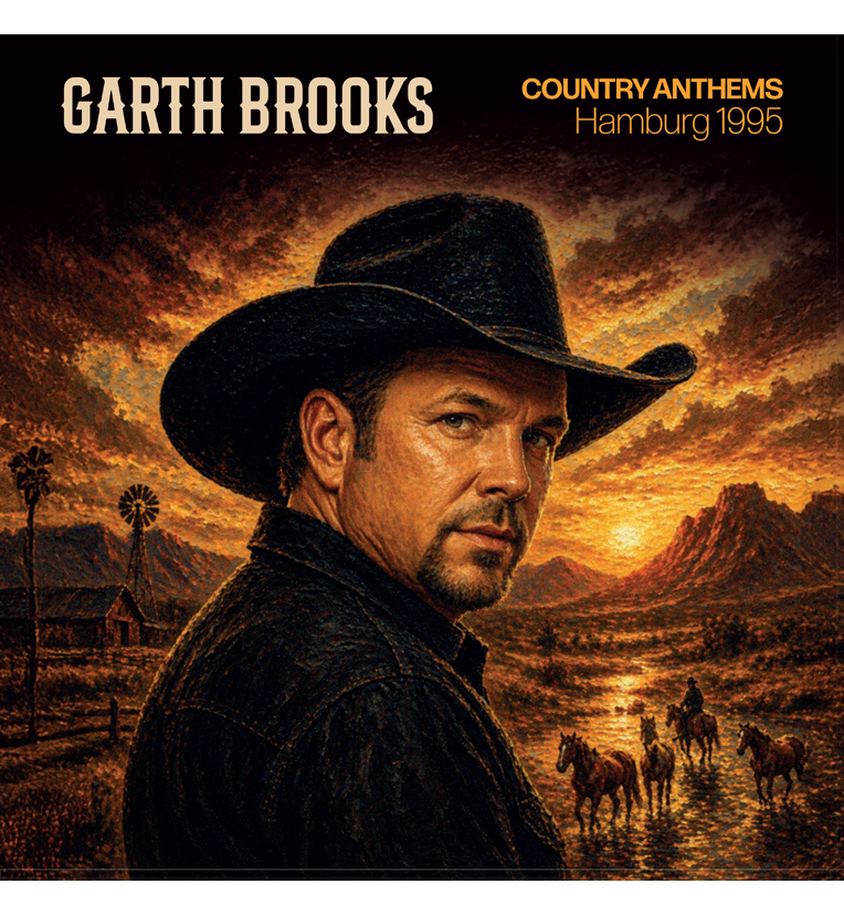 Garth Brooks - Country Anthems (Limited Edition Hand Numbered on Gold Vinyl)
