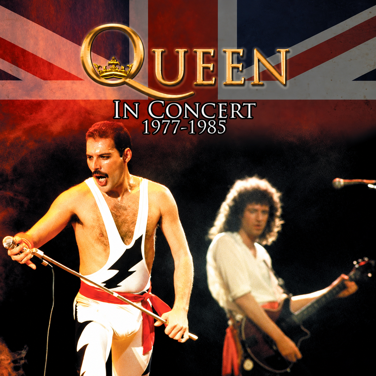 Queen – In Concert 1977–1985 ( Double Album on Clear Vinyl)
