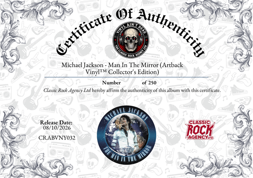 Michael Jackson - The Man In The Mirror (Artback Vinyl™ Collector's Edition) Numbers 001 - 031