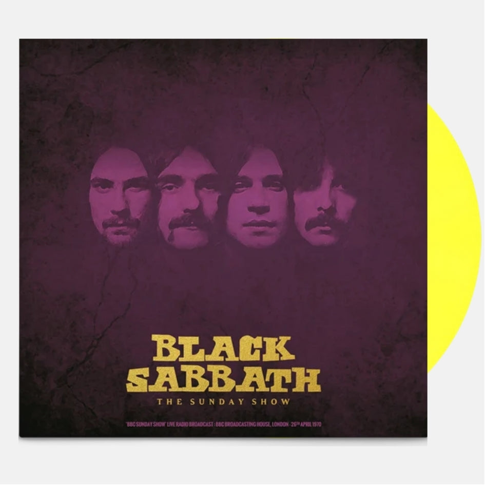 Black Sabbath – The Sunday Show: Live In London, 1970 On Yellow Vinyl