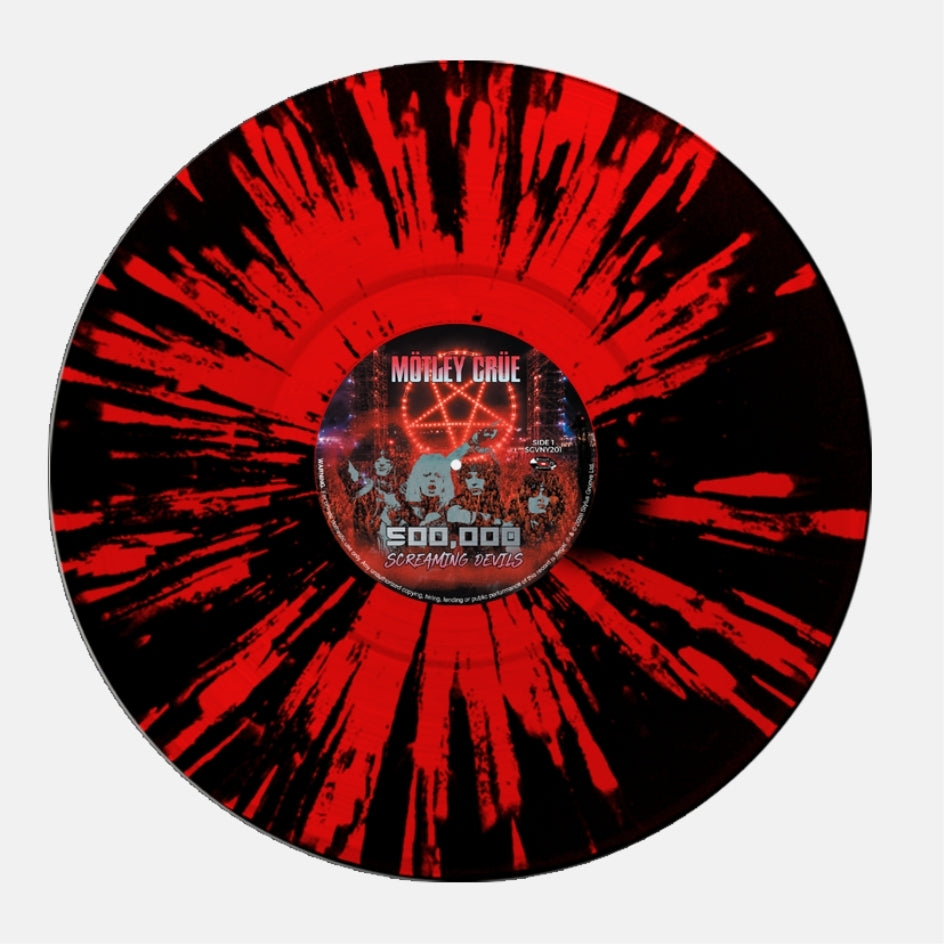 Mötley Crüe – 500,000 Screaming Devils Limited Edition Splatter Vinyl