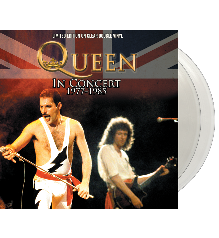 Queen – In Concert 1977–1985 (Limited Edition Hand Numbered Double Album on Clear Vinyl) Numbers 001 - 010