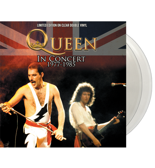 Queen – In Concert 1977–1985 (Limited Edition Hand Numbered Double Album on Clear Vinyl) Numbers 001 - 010