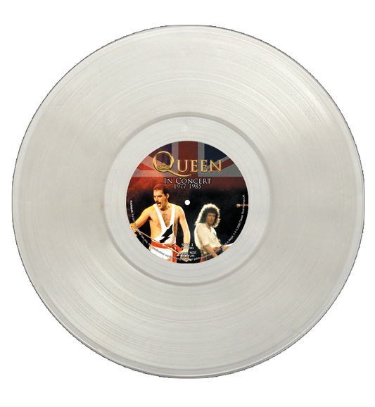 Queen – In Concert 1977–1985 (Limited Edition Hand Numbered Double Album on Clear Vinyl) Numbers 001 - 010