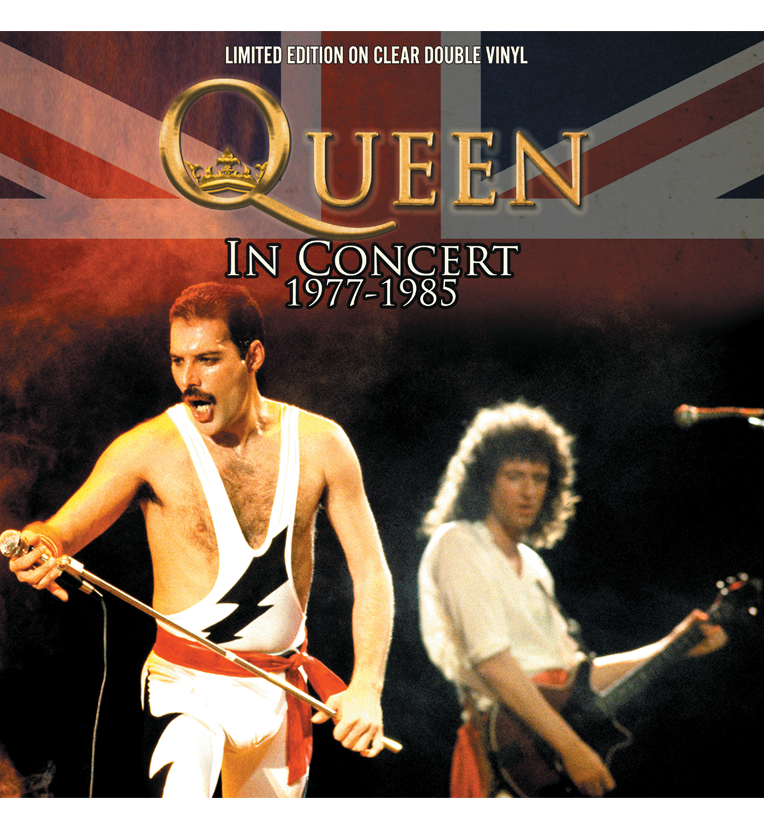 Queen – In Concert 1977–1985 (Limited Edition Hand Numbered Double Album on Clear Vinyl) Numbers 001 - 010