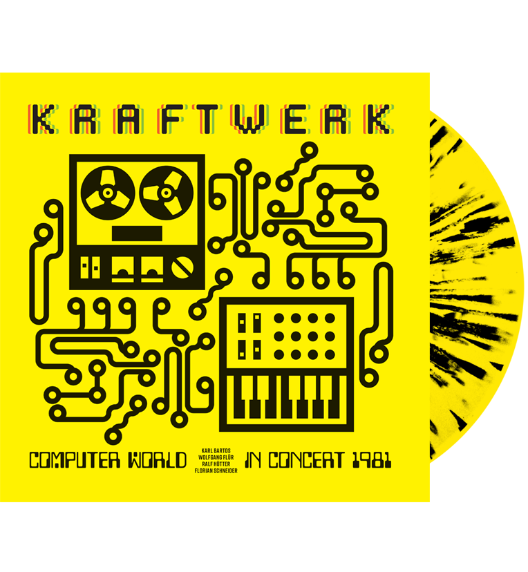 Kraftwerk - Computer World In Concert 1981 (Limited Edition Hand Numbered on Splatter Vinyl)