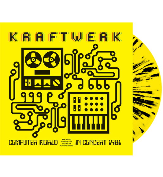 Kraftwerk - Computer World In Concert 1981 (Limited Edition Hand Numbered on Splatter Vinyl) Numbers 001 - 010