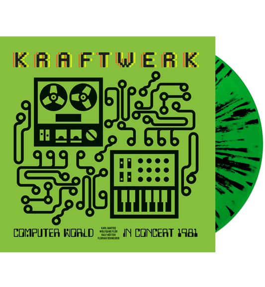 Kraftwerk - Computer World In Concert 1981 (Limited Edition Hand Numbered on Splatter Vinyl)