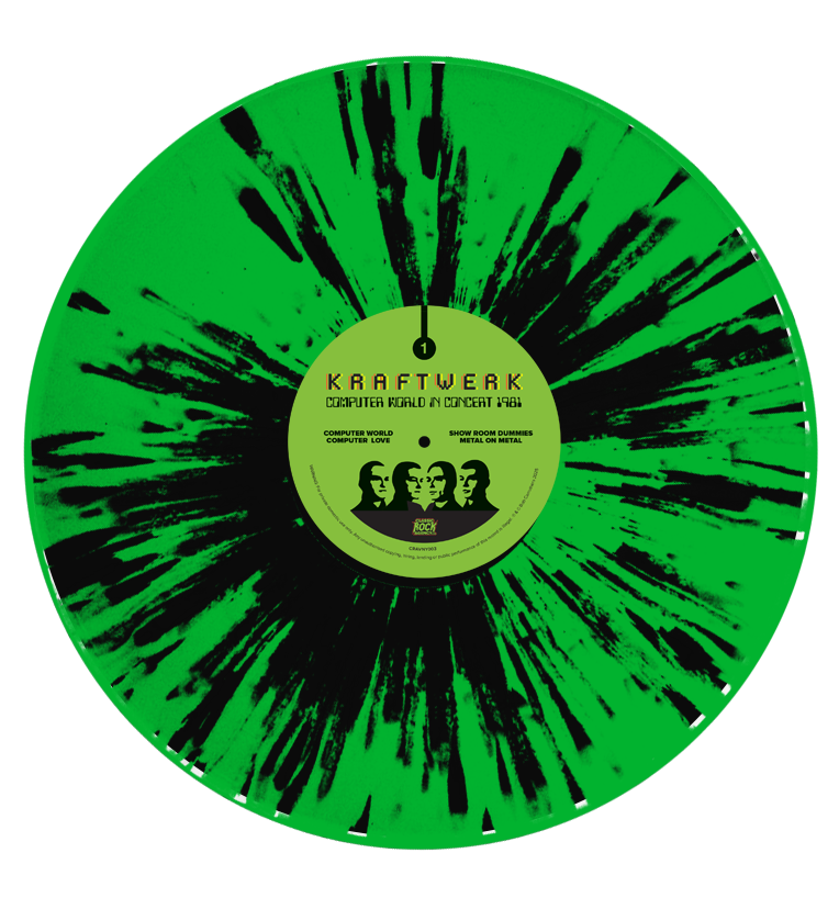 Kraftwerk - Computer World In Concert 1981 (Limited Edition Hand Numbered on Splatter Vinyl) Numbers 001 - 010