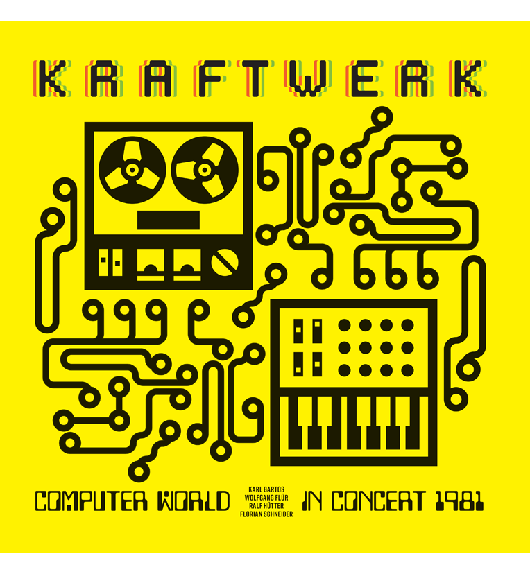 Kraftwerk - Computer World In Concert 1981 (Limited Edition Hand Numbered on Splatter Vinyl)