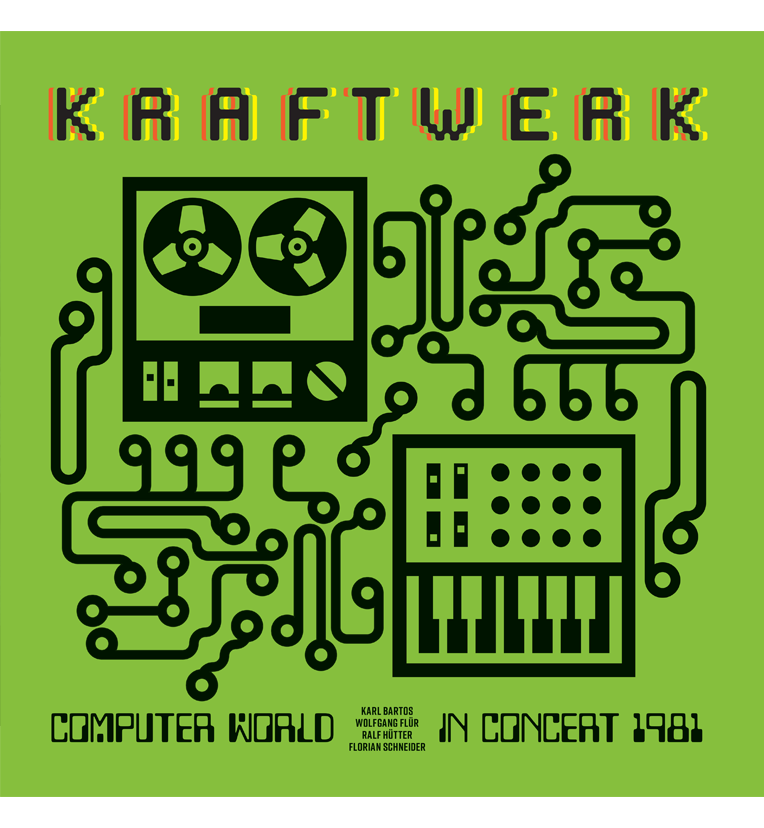Kraftwerk - Computer World In Concert 1981 (Limited Edition Hand Numbered on Splatter Vinyl)