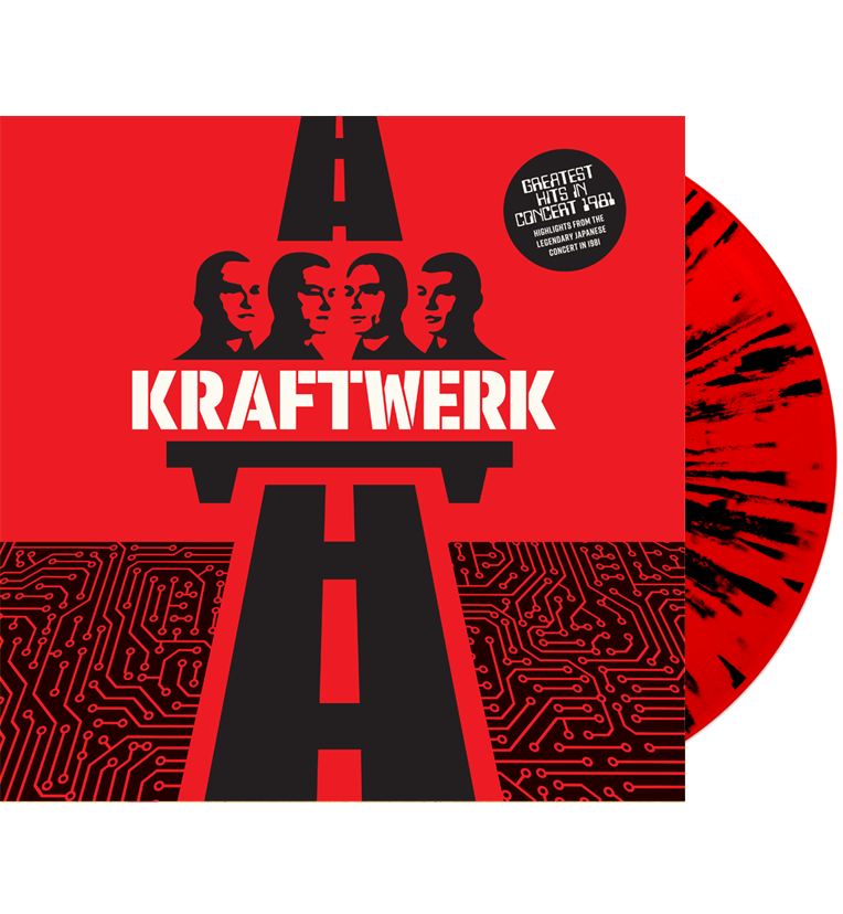 Kraftwerk - Computer World Live From Tokyo (2-LP Limited Edition Bundle on Splatter Vinyl)