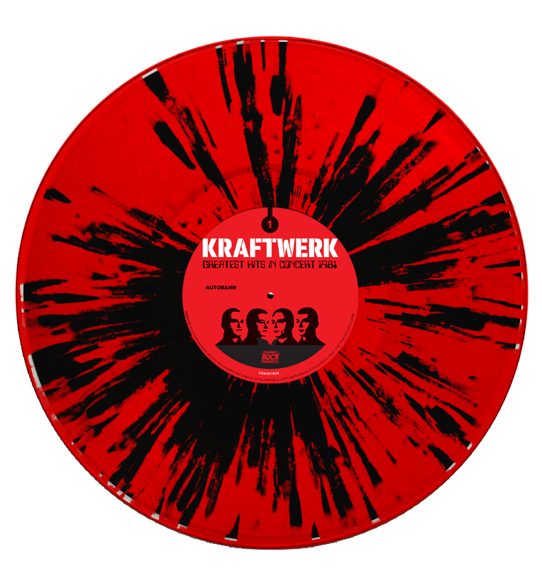 Kraftwerk - Greatest Hits In Concert 1981 (Limited Edition Hand Numbered on Splatter Vinyl)