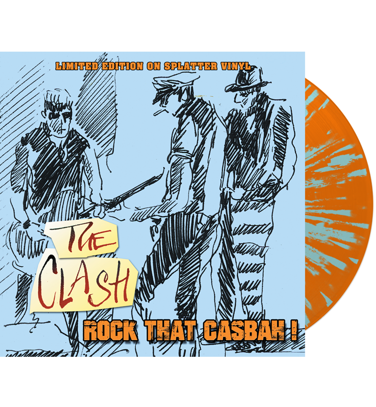 The Clash – Rock That Casbah! (Limited Edition Hand Numbered on Splatter Vinyl) Numbers 001 - 010