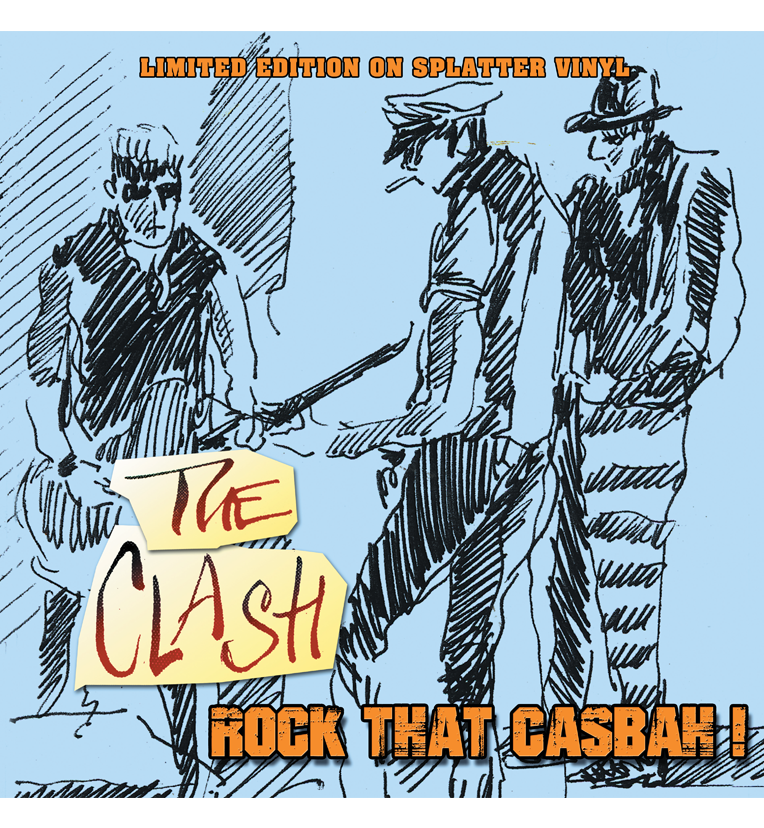 The Clash – Rock That Casbah! (Limited Edition Hand Numbered on Splatter Vinyl) Numbers 001 - 010