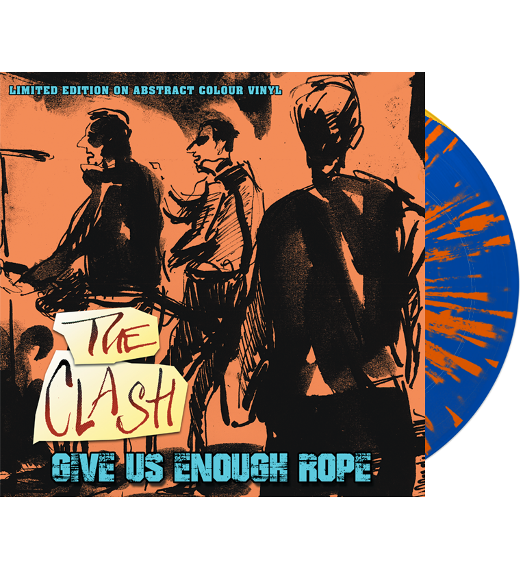 The Clash – Give Us Enough Rope (Limited Edition On Hand Numbered Abstract Colour Vinyl)