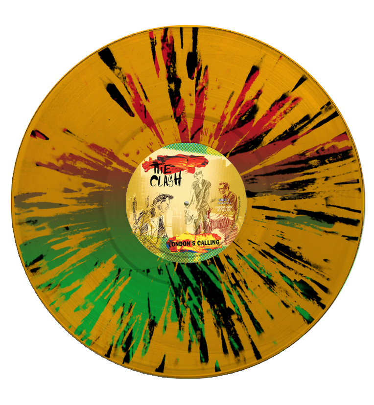The Clash – London's Calling (Hand Numbered On Abstract Colour Vinyl) Numbers 001 - 010