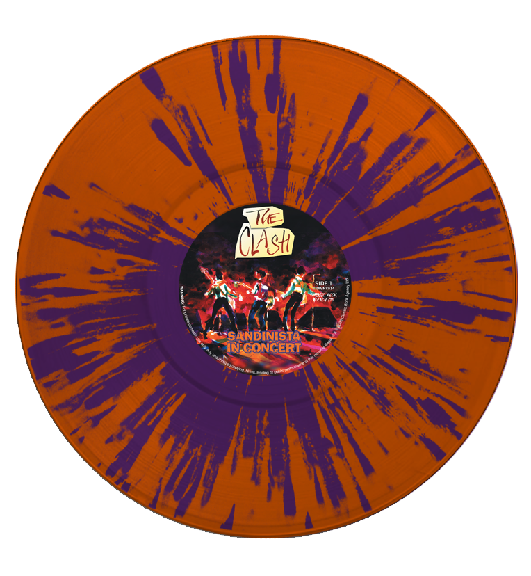 The Clash - Sandinista In Concert (Hand Numbered On Abstract Colour Vinyl) Numbers 001 - 010