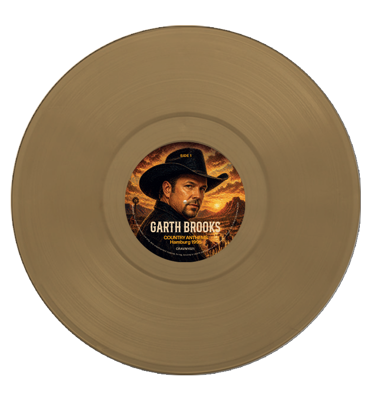 Garth Brooks - Country Anthems (Limited Edition Hand Numbered on Gold Vinyl)