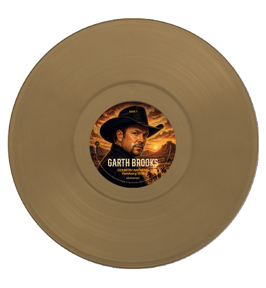 Garth Brooks - Country Anthems (Limited Edition Hand Numbered on Gold Vinyl)