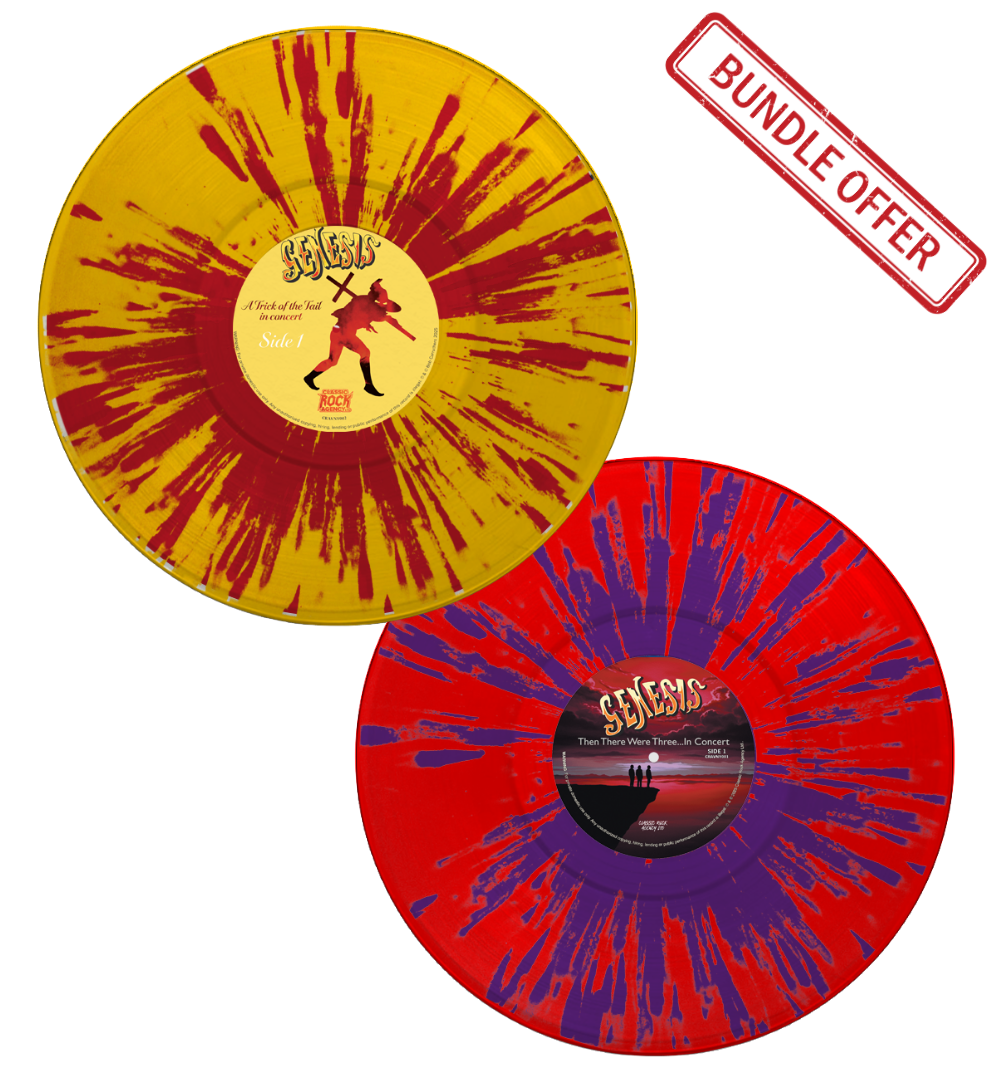 Genesis - In Concert 1976-1978 (2-LP Limited Edition Bundle on Splatter Vinyl)