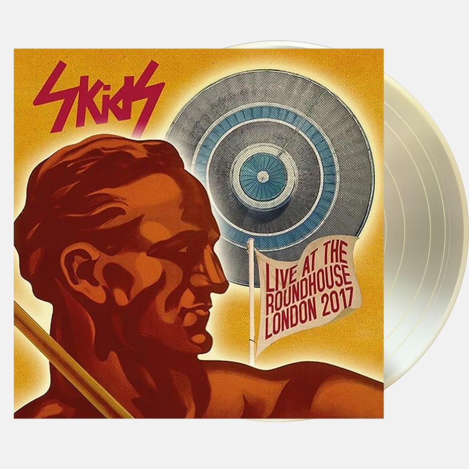 Skids – Live At The Roundhouse, London 2017 2LP Clear Vinyl