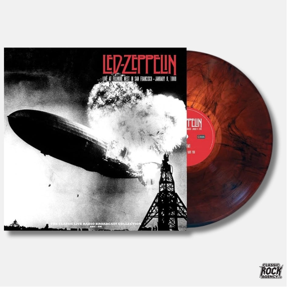 Led Zeppelin – Live At Fillmore West In San Francisco: January - 1969 180g Vinyl LP