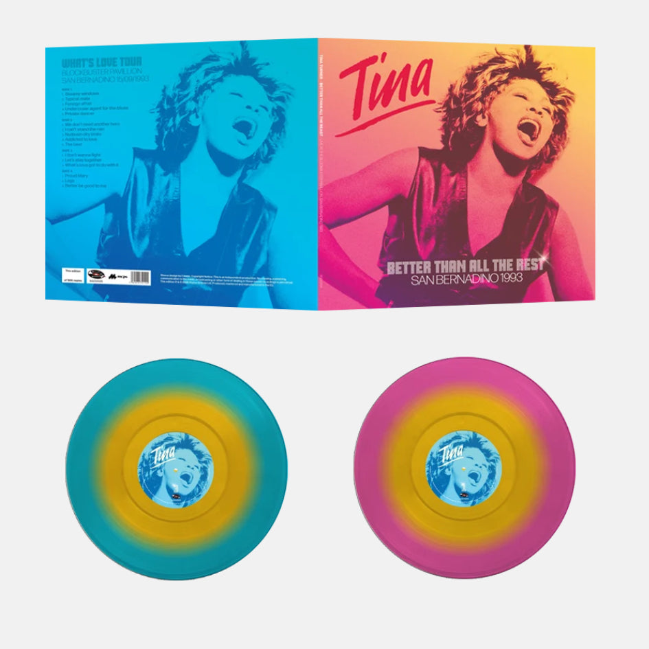 Tina Turner – Better Than All The Rest 2LP Multi-Coloured Vinyl