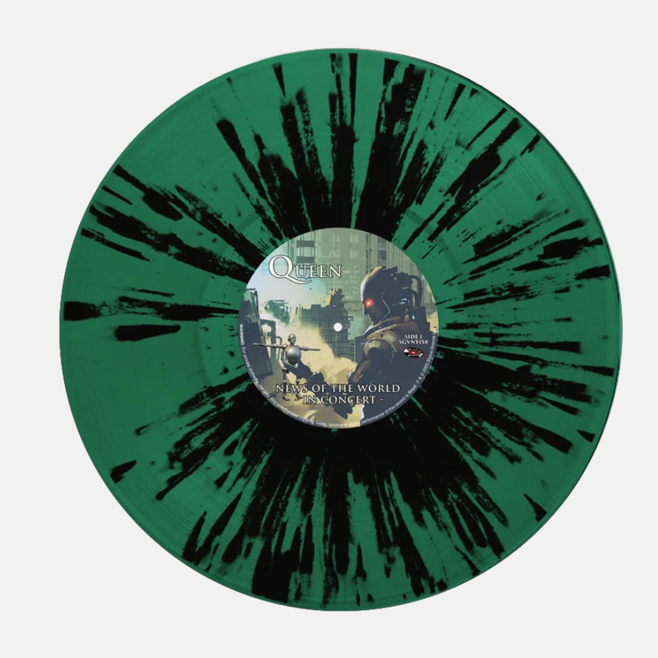 Queen – News Of The World In Concert Limited Edition Splatter Vinyl