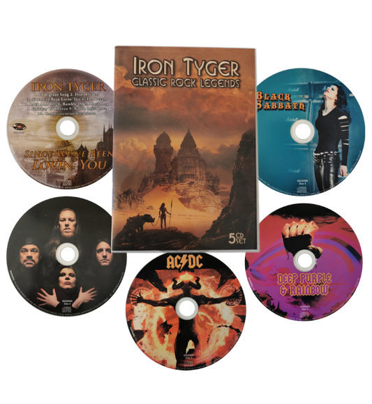 Iron Tyger – Classic Rock Legends (5-CD Set)