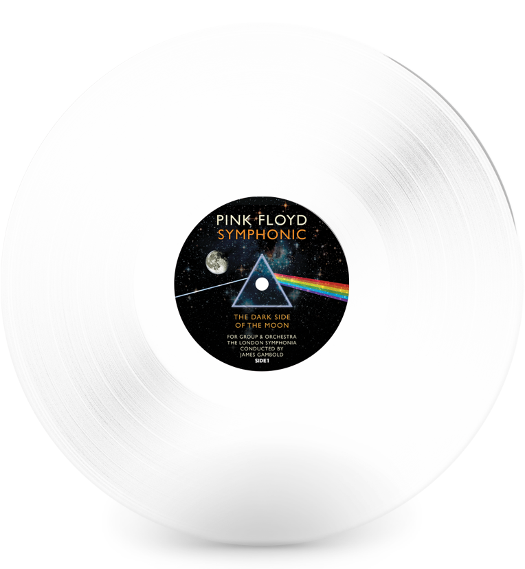 Pink Floyd Symphonic – The Dark Side of the Moon for Group & Orchestra (Clear Vinyl Test Pressing)