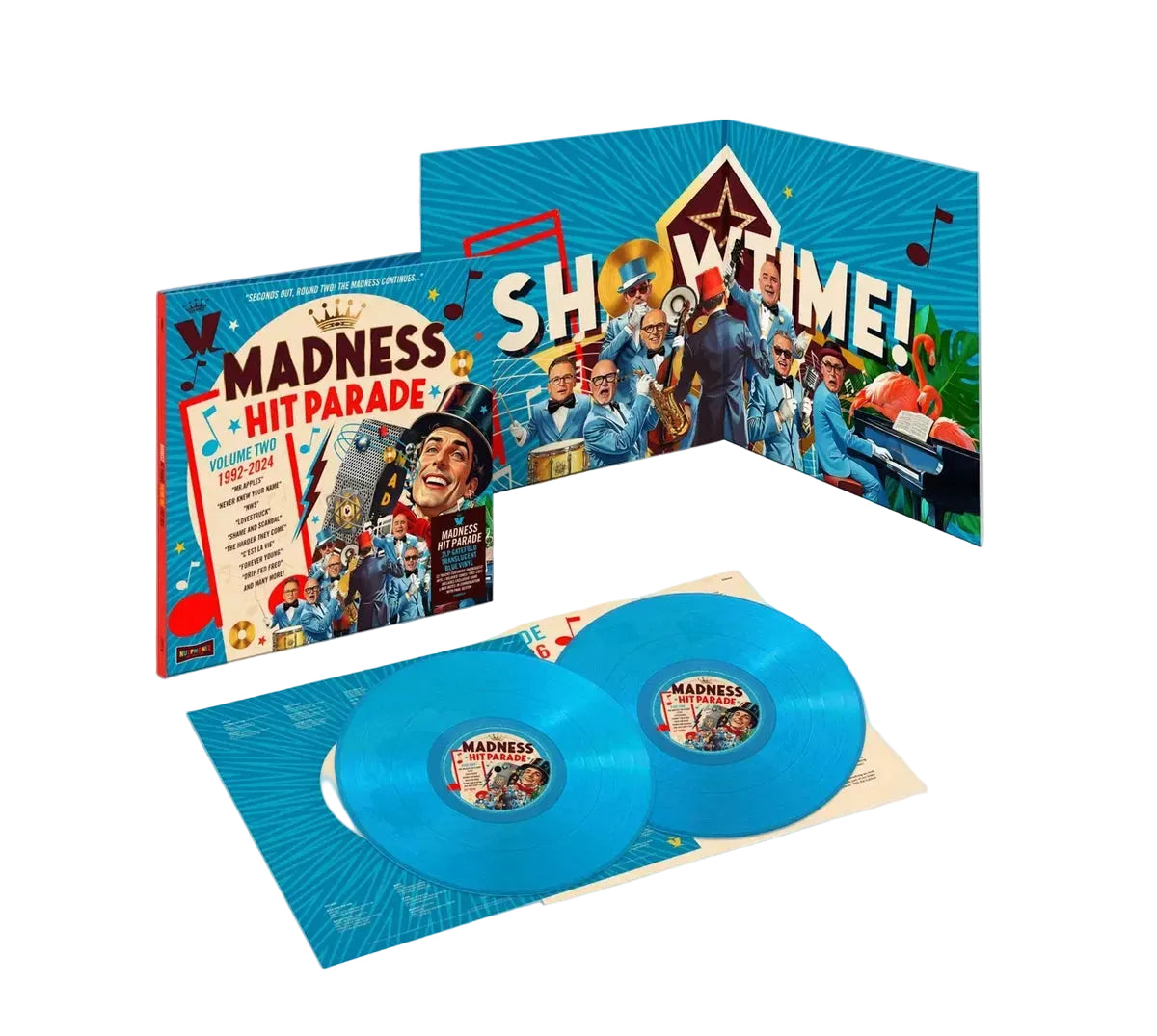 Madness – Hit Parade 1979–2024 Red & Blue Translucent Vinyl 4LP Box Set