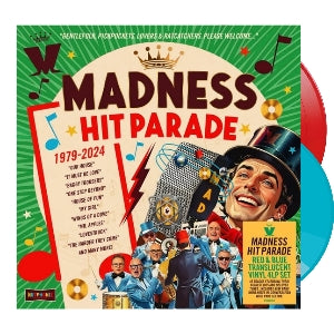 Madness – Hit Parade 1979–2024 Red & Blue Translucent Vinyl 4LP Box Set